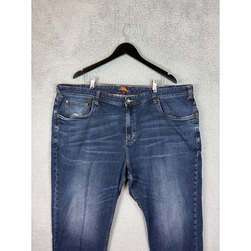 Tommy Bahama Sand Drifter Jeans Mens 46x30 Blue Wash Relaxed Stretch Denim Men